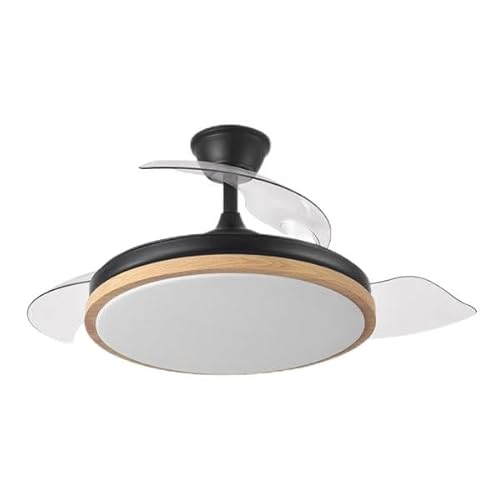 Brightium Evros 72W DC Ventilator in Schwarz Buche mit 6120LM 3 einstellbare Geschwindigkeiten 3000, 4000 und 6000K, inklusive Fernbedienung mit Speicher und Timer für mehr Komfort. Brightium Evros 72W DC Ventilator in Schwarz Buche mit 6120LM 3 einstellbare Geschwindigkeiten 3000, 4000 und 6000K, inklusive Fernbedienung mit Speicher und Timer für mehr Komfort. von Brightium