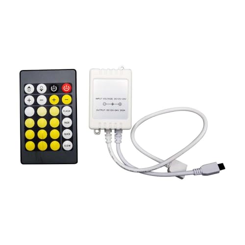 Brightium Infrarot-Controller - Infrarot-Controller Typ VT-2425 mit Fernbedienung, 3-in-1, 24 Tasten für einfache Bedienung. * von Brightium