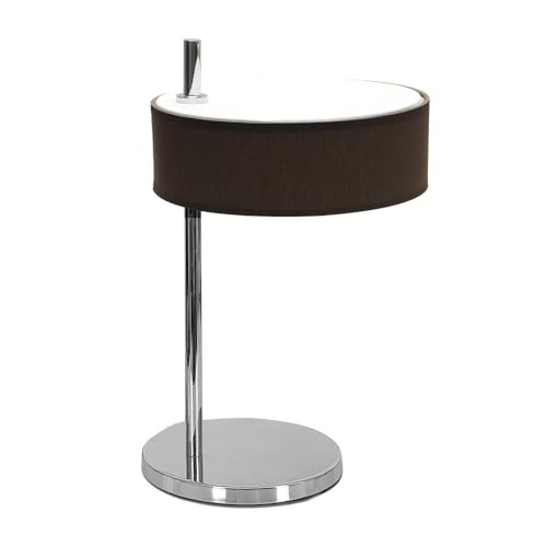 Brightium Tischplatte mit verchromtem Sockel, Größe 37 x 22 x 26 cm, ideal zur Beleuchtung von Räumen und zur Ergänzung der modernen Einrichtung. Brightium Tischplatte mit verchromtem Sockel, Größe 37 x 22 x 26 cm, ideal zur Beleuchtung von Räumen und zur Ergänzung der modernen Einrichtung. von Brightium