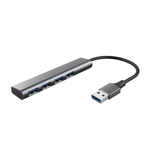 Brightium USB-Hub – 4 USB-A-Anschlüsse – Geschwindigkeit 5 Gbit/s – Kompaktes und Robustes Design – Einfache Verbindung. Brightium USB-Hub – 4 USB-A-Anschlüsse – Geschwindigkeit 5 Gbit/s – Kompaktes und Robustes Design – Einfache Verbindung. von Brightium
