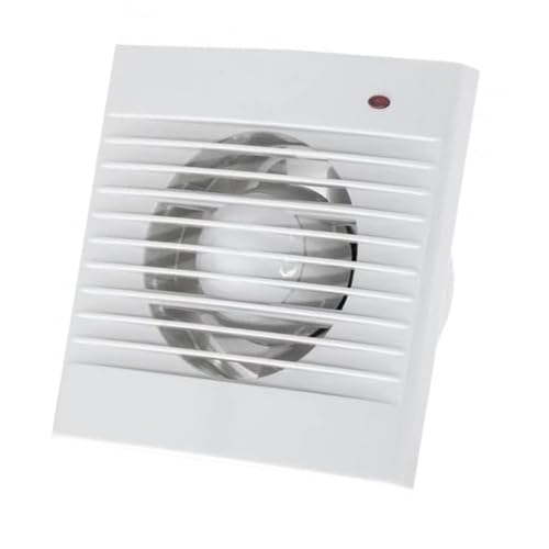 Brightium Ventilator, 11 W, 10,2 cm, Weiß, kompakt und effizient, ideal zum Auffrischen kleiner Räume und zur Verbesserung der Luftzirkulation. von Brightium