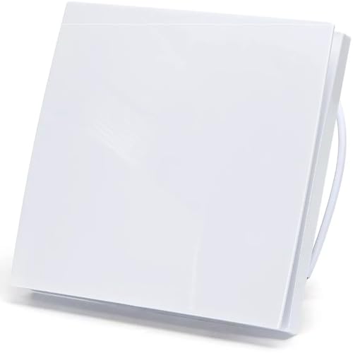 Brightium Ventilator, leistungsstarker Ventilator mit 18 W, 15,2 cm (6 Zoll), kompaktes und effizientes Design, ideal für kleine Räume, modernes Weiß von Brightium