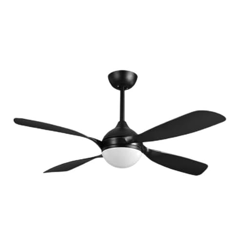 Brightium Ventilator DC 30 W, 3250 lm, 132D, 4 Flügel, 3000 K/4500 K/6000 K mit Fernbedienung, Timer und Memory-Funktion für effiziente Klimatisierung. von Brightium
