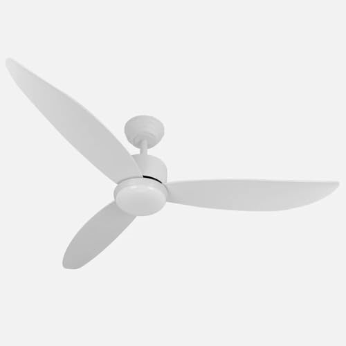 Brightium Ventilator DC Genil 24 W, Weiß, 3 Flügel, 6 Geschwindigkeiten und 2424 Lumen, Umschalten zwischen 3000 K, 4000 K und 6500 K, Fernbedienung, Timer und Speicher für mehr Komfort. Brightium Ventilator DC Genil 24 W, Weiß, 3 Flügel, 6 Geschwindigkeiten und 2424 Lumen, Umschalten zwischen 3000 K, 4000 K und 6500 K, Fernbedienung, Timer und Speicher für mehr Komfort. von Brightium