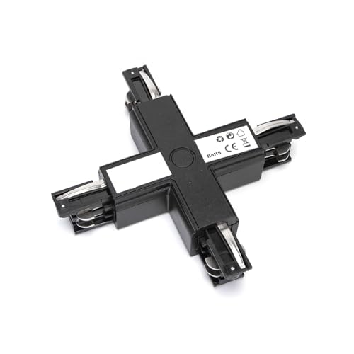 Brightium Vier Wege Typ II in Schwarz, mit hoher Festigkeit und Vielseitigkeit, ideal für Flusskontrolle und Flüssigkeitsverteilung. von Brightium