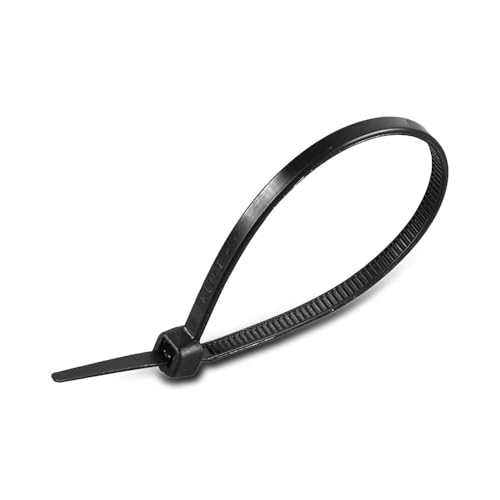 Cable Tie Verbindungselemente, schwarz, 2,5 x 150 mm, 100 Stück pro Packung, Material mit UL94-V2-Entflammbarkeitskenntnis.* Cable Tie Verbindungselemente, schwarz, 2,5 x 150 mm, 100 Stück pro Packung, Material mit UL94-V2-Entflammbarkeitskenntnis.* von Brightium