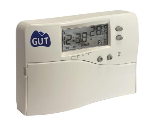 Programmierbarer Chronothermostat für Heizung und Kühlung, mit digitaler Steuerung und Touchscreen, ideal zur Optimierung des Energieverbrauchs. von Brightium