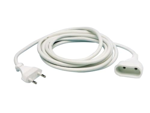 Dehnbarer 2-in-1-Schlauch, 4 m, weiß, ideal für Haus und Garten. Er bietet Stärke und Flexibilität, erleichtert Ihre täglichen Aufgaben, perfekt für Bewässerung und mehrere Anwendungen. von Brightium