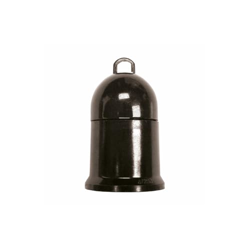 E27-Lampenfassung in Schwarz, ideal für einen modernen und eleganten Touch in jedem Raum. Kompatibel mit E-27-Lampen, einfach zu installieren und langlebig. von Brightium