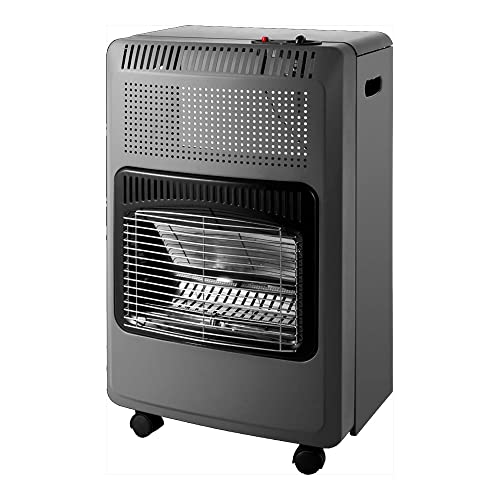 Gasherd innen mit blauer Flamme, kompaktes und robustes Design, ideal für effiziente Heizung in geschlossenen Räumen. von Brightium