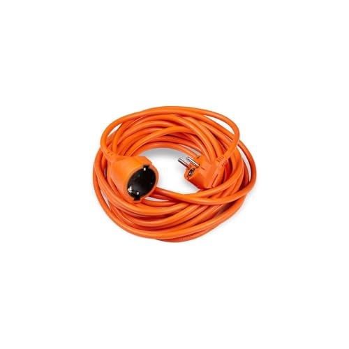 Garten-Wasserschlauch 3 x 1,5 mm, 20 m, Orange: Ideal für Gärten und Außenbereiche. Dieser robuste Schlauch sorgt für Langlebigkeit. Perfekt für die Bewässerung, seine lebendige Farbe fügt Stil hinzu. von Brightium
