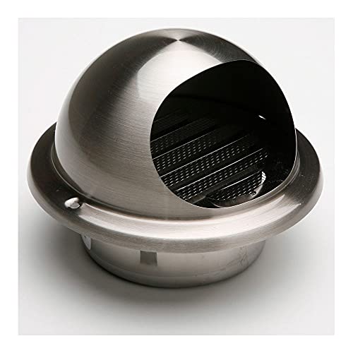 Lüftungsgitter aus Edelstahl, einbaubar, Ø97-111 mm Lüftungsgitter aus Edelstahl, einbaubar, Ø97-111 mm von Brightium