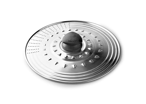 Mehrzweckdeckel – Edelstahldeckel 14–16–18 cm, robust, ideal für Töpfe und Pfannen, leicht zu reinigen und langlebig. von Brightium
