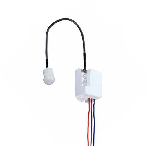 360°-Einbau-Infrarotsensor, 6 Meter Reichweite, ideal für Lichtautomatisierung und Bewegungssteuerung in Innenräumen. von Brightium