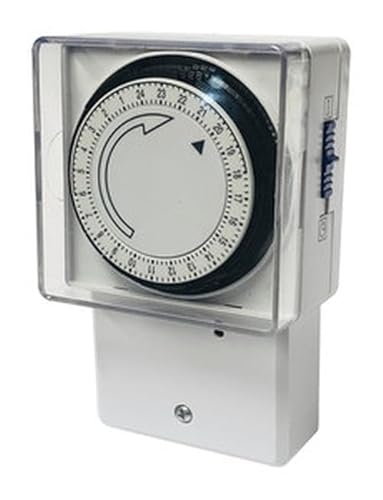 Programmierer - Mechanische Programmierung für Wand, Befestigung mit Schrauben, einfache Installation und Verwendung. Ideal zur Steuerung elektrischer Geräte* Programmierer - Mechanische Programmierung für Wand, Befestigung mit Schrauben, einfache Installation und Verwendung. Ideal zur Steuerung elektrischer Geräte* von Brightium