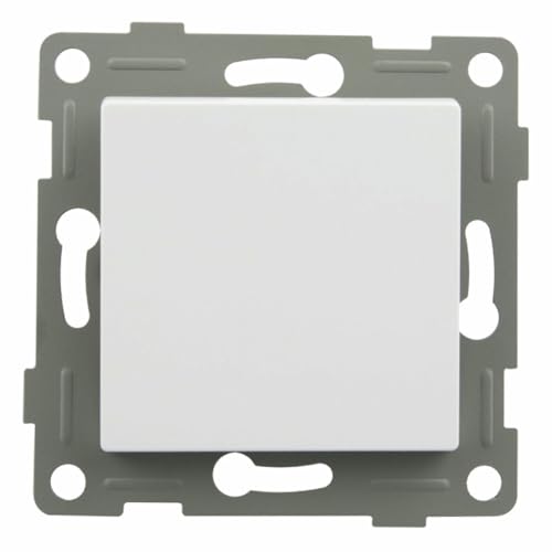 S-EMPOT. Weißer Schalter: elegant und funktional, ideal für jede Umgebung. Das moderne Design fügt sich perfekt in Ihren Raum ein und bietet Komfort und Stil. von Brightium