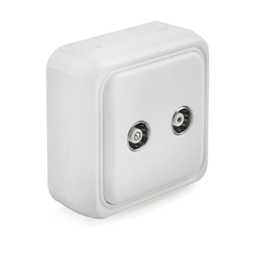 S-SSUPERFICIE 65 TV-Basis + FM 9,5 mm: Premium-Qualität für Ihre Geräte. Elegantes und funktionales Design verbessert die Ästhetik Ihres Hauses und optimiert gleichzeitig den Signalempfang. von Brightium
