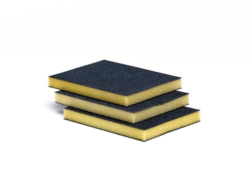 Schleifschwamm – Flacher Schwamm mit feiner Körnung, 120 in der Größe, hergestellt aus langlebigen Materialien, ideal für präzise Oberflächen und Polituren. Schleifschwamm – Flacher Schwamm mit feiner Körnung, 120 in der Größe, hergestellt aus langlebigen Materialien, ideal für präzise Oberflächen und Polituren. von Brightium
