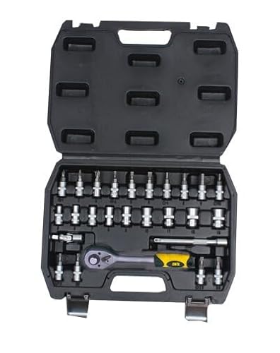 Set mit 26 Schlüsseln und Zubehör, 1/4 Zoll Set mit 26 Schlüsseln und Zubehör, 1/4 Zoll von Brightium