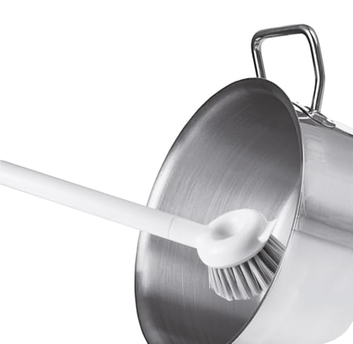 Spülbürste - Robuste Bürste mit langlebigen Borsten, ergonomischem Griff und kompaktem Design für eine effektive Reinigung von Utensilien und Oberflächen Spülbürste - Robuste Bürste mit langlebigen Borsten, ergonomischem Griff und kompaktem Design für eine effektive Reinigung von Utensilien und Oberflächen von Brightium
