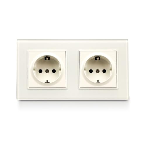 Steckdose - 16 A 2-Wege-EU-Stecker, weiß, ideal für sichere und funktionale Elektroinstallationen zu Hause oder im Büro* Steckdose - 16 A 2-Wege-EU-Stecker, weiß, ideal für sichere und funktionale Elektroinstallationen zu Hause oder im Büro* von Brightium