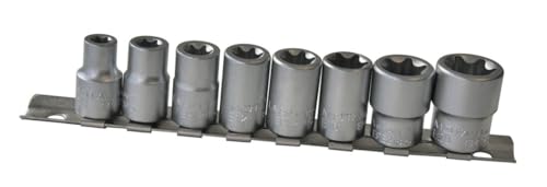 Steckschlüsselsatz 3/8 Zoll TORX weiblich 8 A 20 mm 8-teilig S Steckschlüsselsatz 3/8 Zoll TORX weiblich 8 A 20 mm 8-teilig S von Brightium