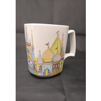 Becher, Bürotasse, Mug -Handbemalt - Motiv Von Peter Faust, Unikat von BrigitteKreativ