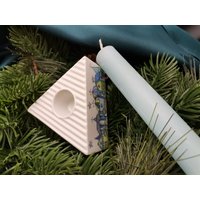 Kerzenständer -Handbemalt - " Kleines Dorf ", Lieferung Mit Kerze, Unikat Kerzenständer -Handbemalt - " Kleines Dorf ", Lieferung Mit Kerze, Unikat von BrigitteKreativ