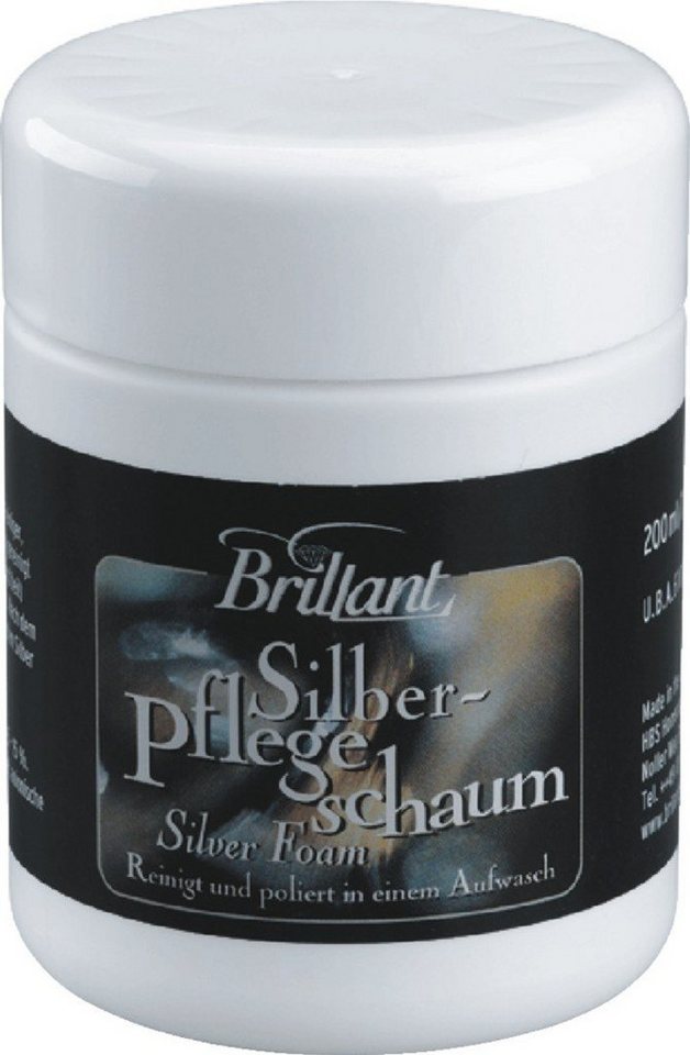 Brillant Brillant Silberpflege Schaum Silver Foam 200 ml Reinigungsmasse von Brillant
