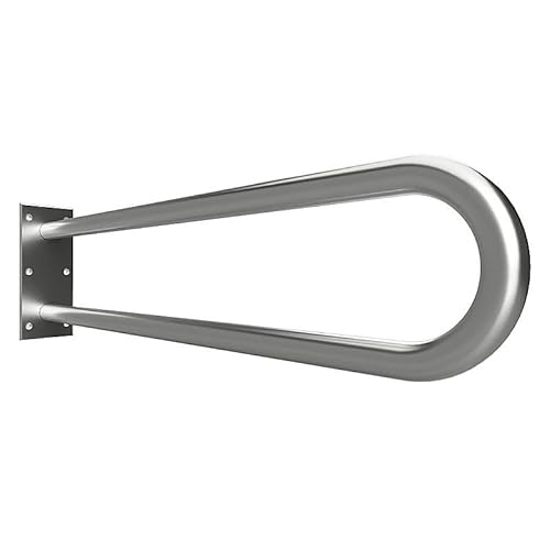 Brillantbad BELP Stützgriff in U-Form Edelstahl gebürstet 100x250x829 mm, 120 kg Traglast für Bad & WC >> zum Bohren von Brillantbad
