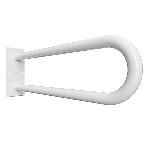 Brillantbad BELP Stützgriff in U-Form Eisen Weiß 100x250x616 mm, 120 kg Traglast für Bad & WC >> zum Bohren von Brillantbad