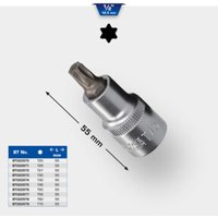 Brilliant Tools 1/2 Zoll Torx-Bit-Stecknuss, 55 mm lang, T60 Brilliant Tools 1/2 Zoll Torx-Bit-Stecknuss, 55 mm lang, T60 von Brilliant Tools