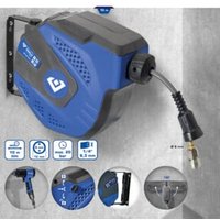 Brilliant Tools Automatischer Druckluftschlauch-Aufroller, Durchmesser 8 mm x 10 m von BRILLIANT TOOLS