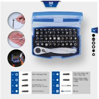 Brilliant Tools Bit-Satz mit Bit-Umschaltratsche, 32-tlg Brilliant Tools Bit-Satz mit Bit-Umschaltratsche, 32-tlg von BRILLIANT TOOLS