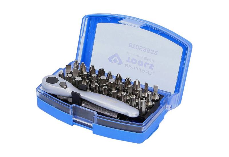 Brilliant Tools Bit-Set BRILLIANT TOOLS Bit-Satz mit Bit-Umschaltratsche 32tlg. - BT05353... von Brilliant Tools