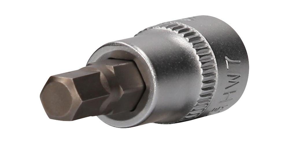 Brilliant Tools Bohrer- und Bitset 3/8" Innensechskant Bit-Stecknuss, 7 mm von Brilliant Tools