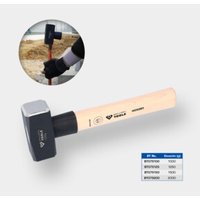 Brilliant Tools Fäustel mit Hickory-Stiel, 1000 g Brilliant Tools Fäustel mit Hickory-Stiel, 1000 g von BRILLIANT TOOLS
