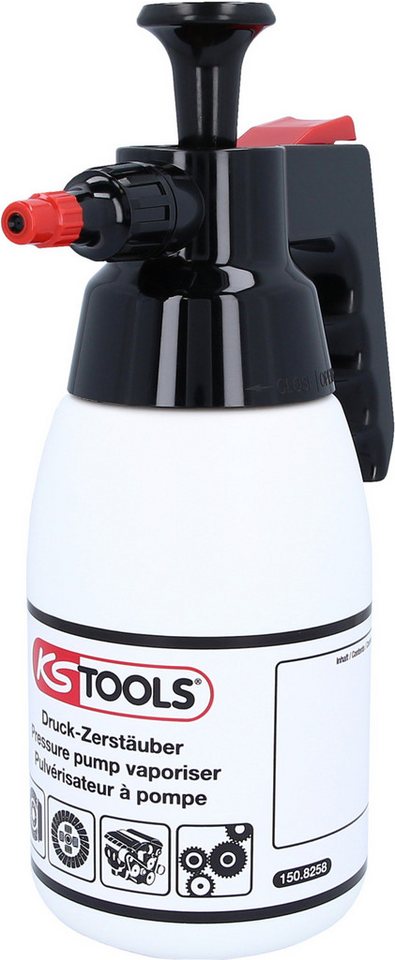 Brilliant Tools Gabel- und Ringschlüssel Pumpsprühflasche für Bremsenreiniger, 1 l (150.8258) von Brilliant Tools