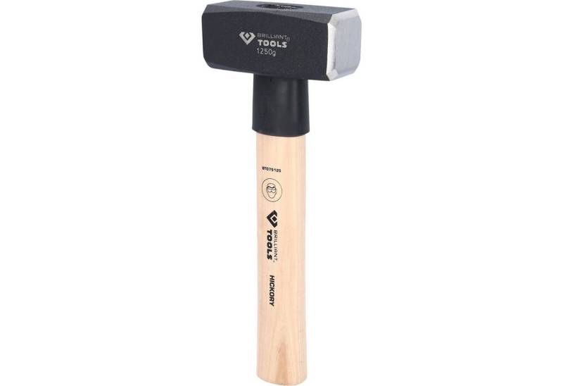 Brilliant Tools Hammer BRILLIANT TOOLS Fäustel mit Hickory-Stiel 1250 g - BT075125 von Brilliant Tools