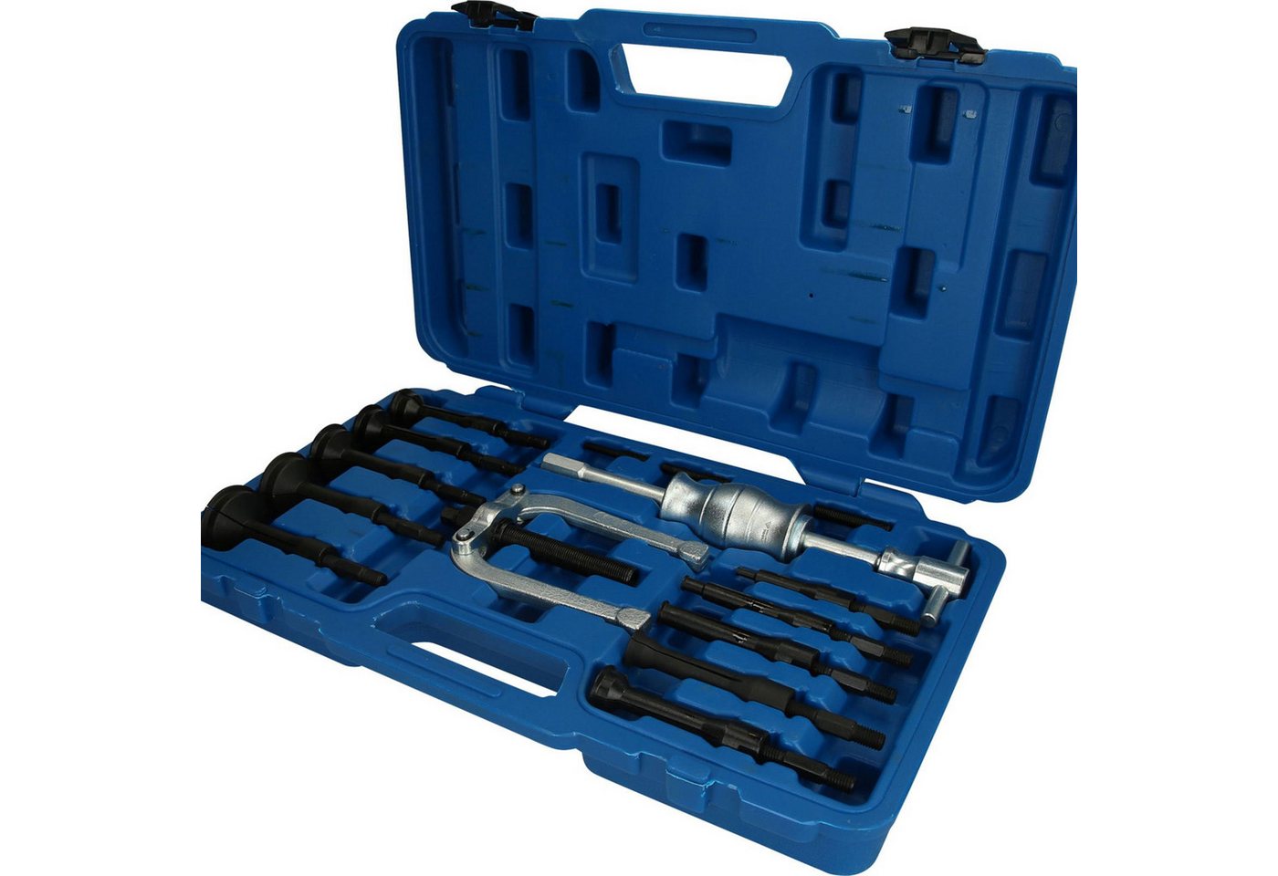 Brilliant Tools Montagewerkzeug BRILLIANT TOOLS Grundloch-Innenlager-Abzieher-Satz 16tlg. - BT631... Brilliant Tools Montagewerkzeug BRILLIANT TOOLS Grundloch-Innenlager-Abzieher-Satz 16tlg. - BT631... von Brilliant Tools