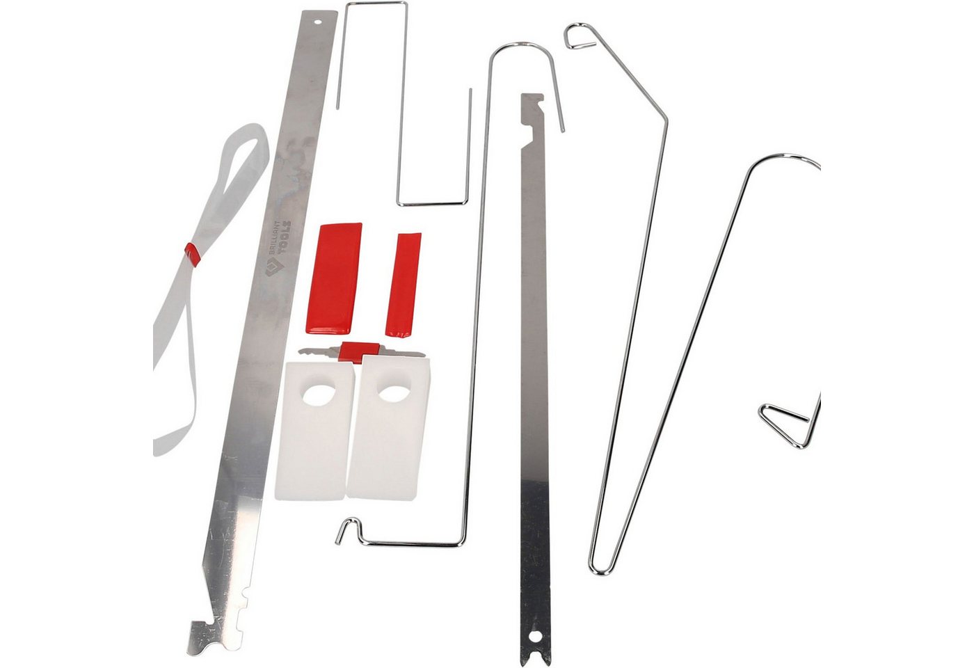 Brilliant Tools Montagewerkzeug BRILLIANT TOOLS KFZ Türöffner-Satz 9tlg. - BT511000 Brilliant Tools Montagewerkzeug BRILLIANT TOOLS KFZ Türöffner-Satz 9tlg. - BT511000 von Brilliant Tools