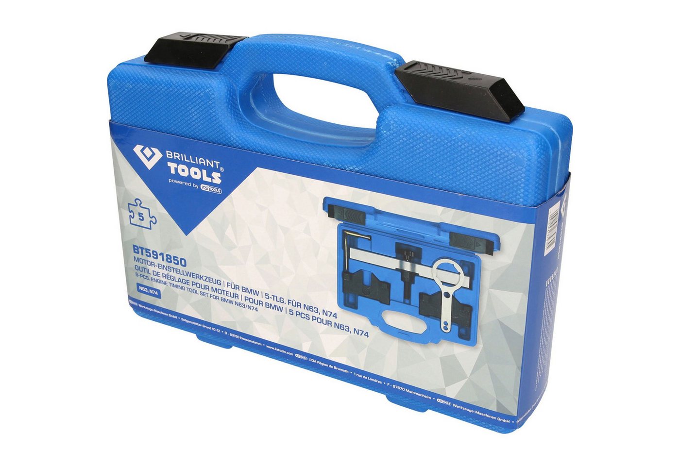 Brilliant Tools Montagewerkzeug BRILLIANT TOOLS Motor-Einstellwerkzeug-Satz für BMW N63 - BT59185... von Brilliant Tools