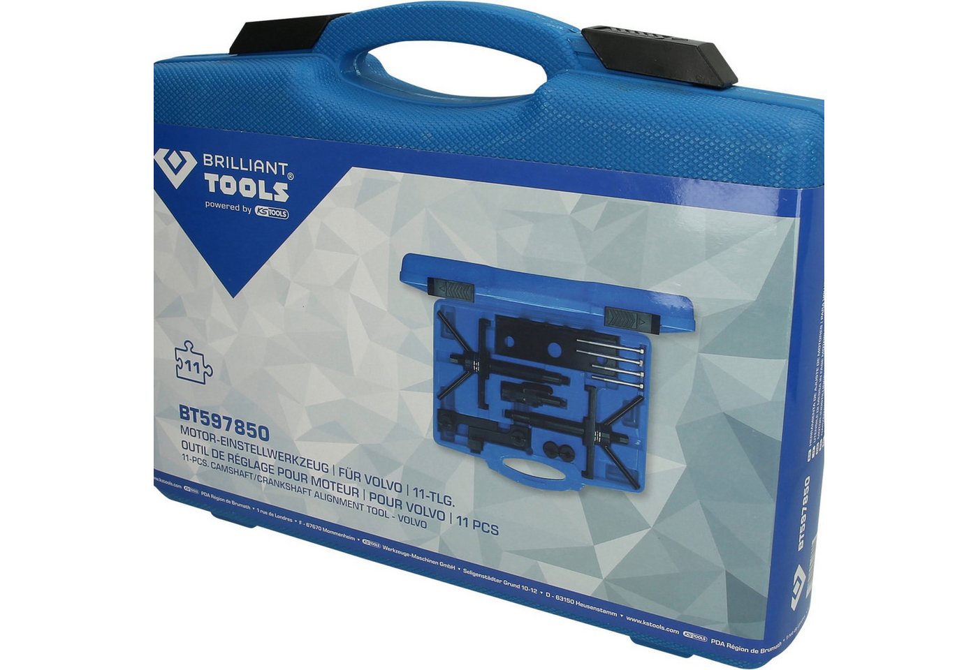 Brilliant Tools Montagewerkzeug BRILLIANT TOOLS Motor-Einstellwerkzeug-Satz für Volvo 4-/5-/6-Zyl... Brilliant Tools Montagewerkzeug BRILLIANT TOOLS Motor-Einstellwerkzeug-Satz für Volvo 4-/5-/6-Zyl... von Brilliant Tools