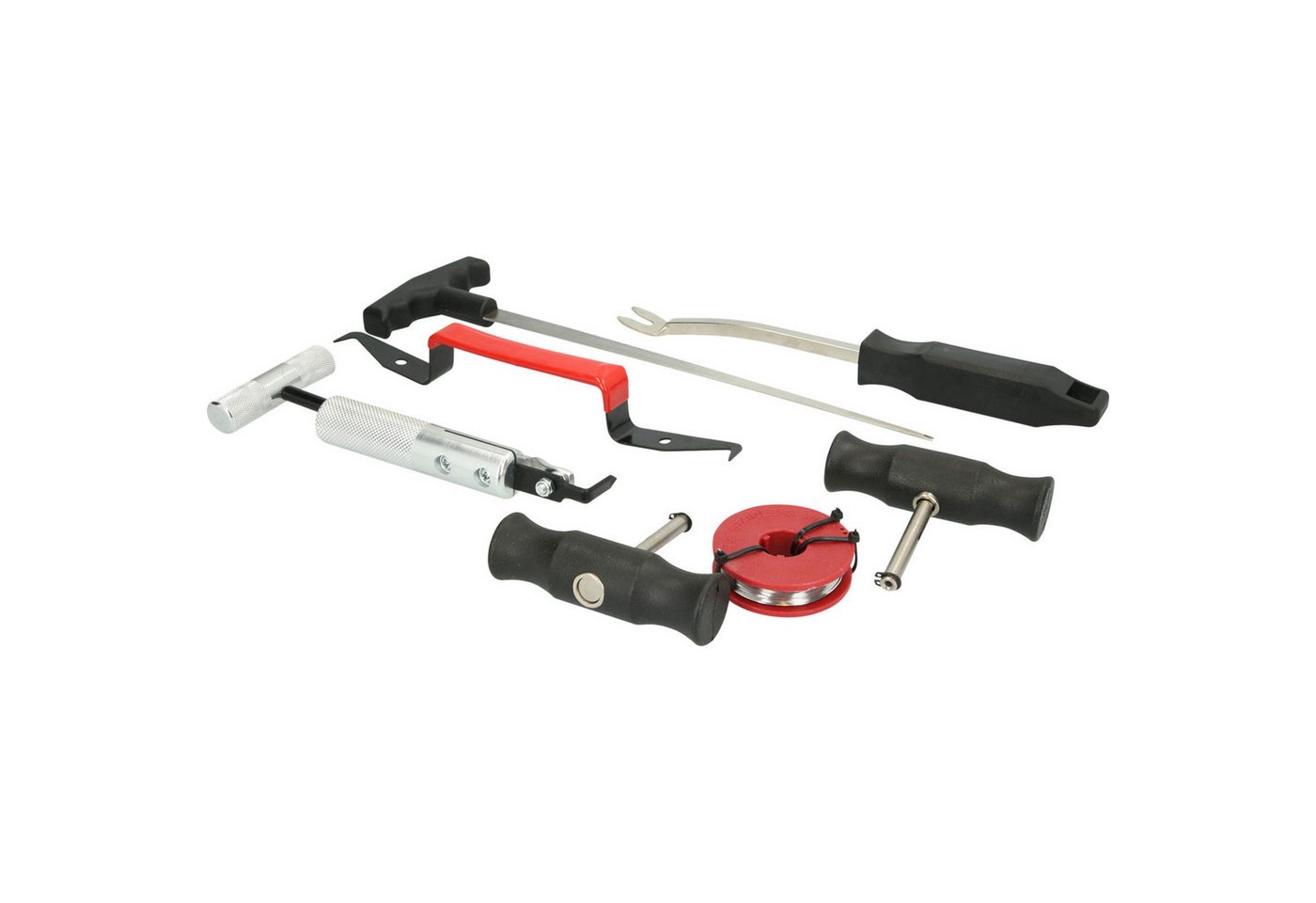 Brilliant Tools Montagewerkzeug BRILLIANT TOOLS Windschutzscheiben-Ausbau-Satz 7tlg. - BT681100 Brilliant Tools Montagewerkzeug BRILLIANT TOOLS Windschutzscheiben-Ausbau-Satz 7tlg. - BT681100 von Brilliant Tools