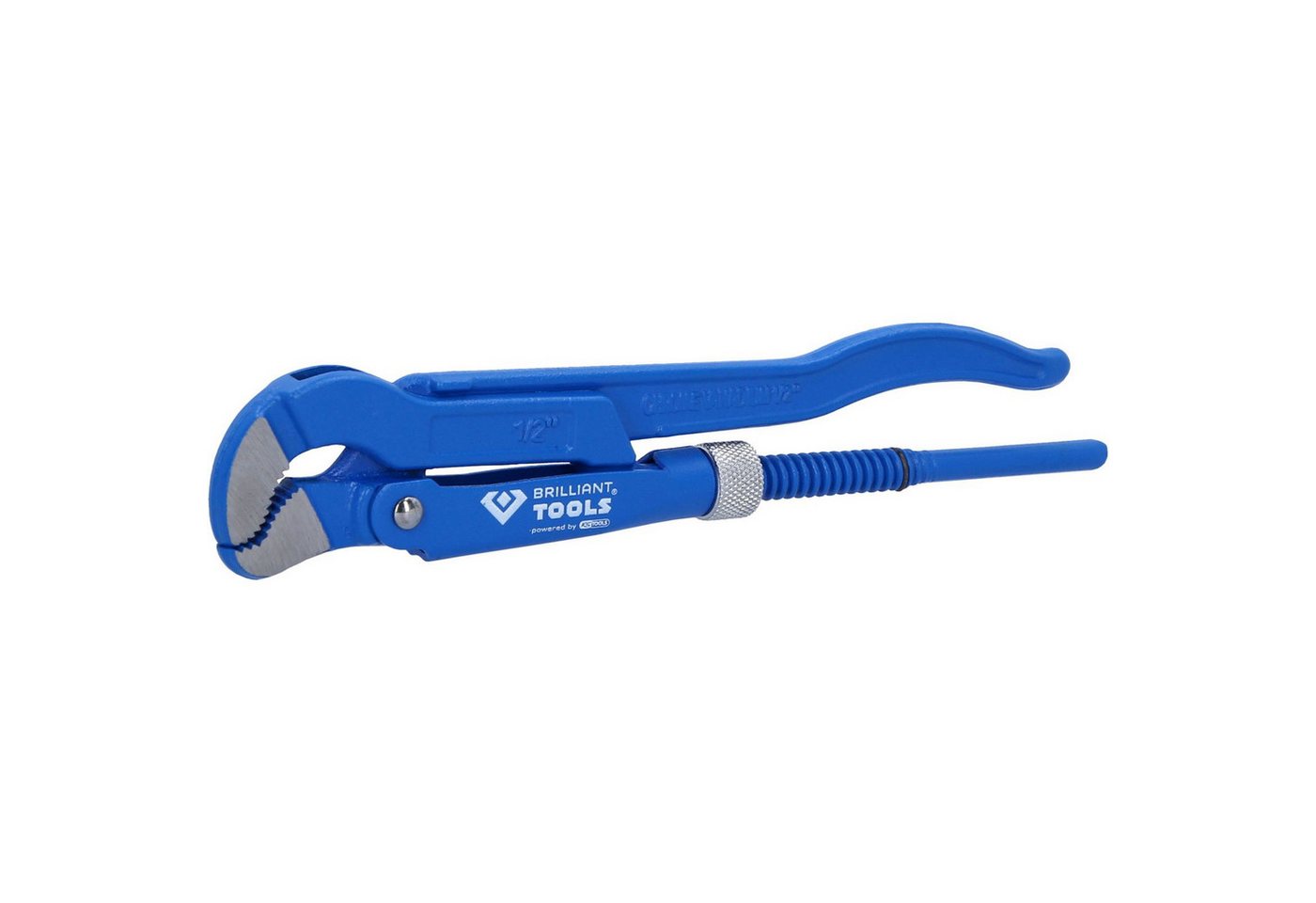 Brilliant Tools Rohrzange BRILLIANT TOOLS Eckrohrzange 1/2" 45° gewinkelt - BT067112 von Brilliant Tools