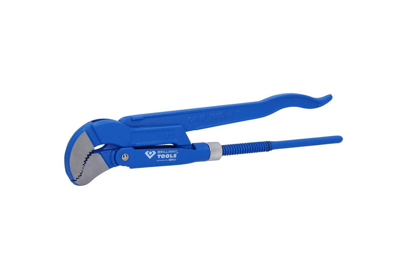 Brilliant Tools Rohrzange BRILLIANT TOOLS Eckrohrzange 1" 45° gewinkelt - BT067110 von Brilliant Tools