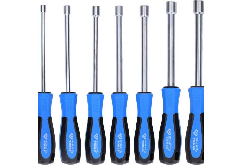 Brilliant Tools Schraubendreher BRILLIANT TOOLS Stecknuss-Schraubendreher-Satz 7tlg. 5 - 12 mm - ... Brilliant Tools Schraubendreher BRILLIANT TOOLS Stecknuss-Schraubendreher-Satz 7tlg. 5 - 12 mm - ... von Brilliant Tools