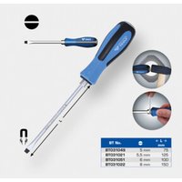 Brilliant Tools Schraubendreher Schlitz mit Schlagkappe, 5,5 x 125 mm Brilliant Tools Schraubendreher Schlitz mit Schlagkappe, 5,5 x 125 mm von BRILLIANT TOOLS