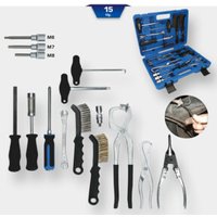 Brilliant Tools Universal-Bremstrommel und Bremsscheiben-Werkzeug-Satz, 15-tlg von BRILLIANT TOOLS