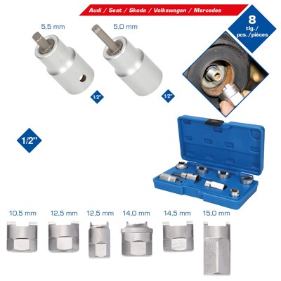 Federbein-Werkzeug-Satz, 8-teilig von Brilliant Tools